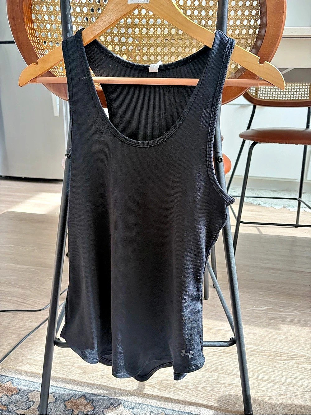 Black Tank Top Size Large Like New